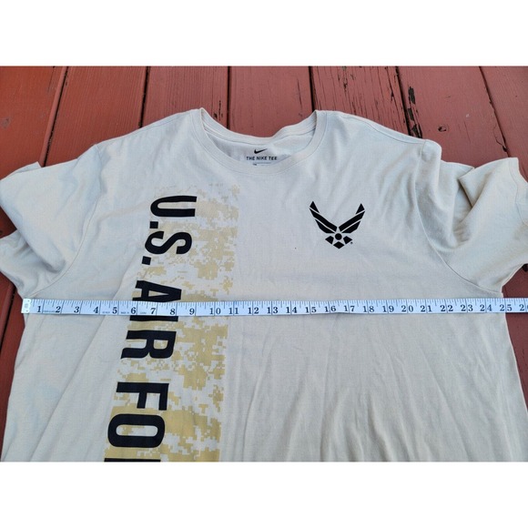 Nike T Shirt Mens XXL Air Force Airmen’s Creed Double Sided Graphic Athletic - Picture 6 of 6
